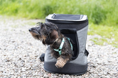 Trixie Dog Bag Timon Schwarz / Grau