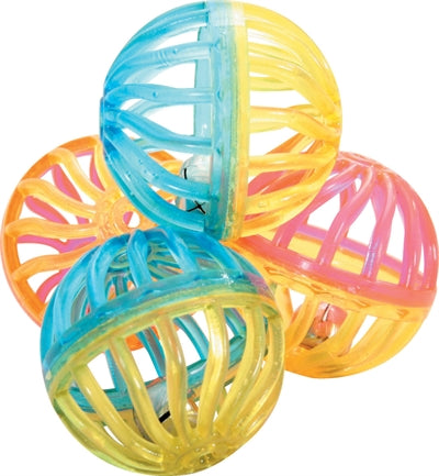 Zolux Katzenspielzeug Ball Twist Mit Glocke Assortiert