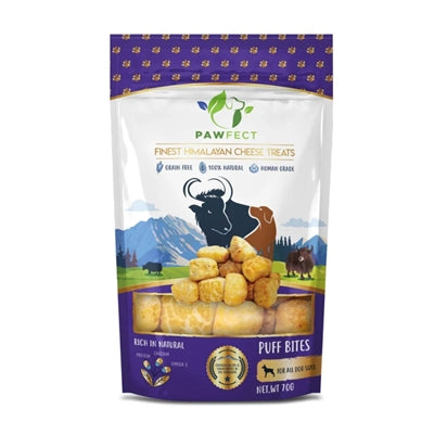 Pawfect Chew Yak Cheese Puff Bites