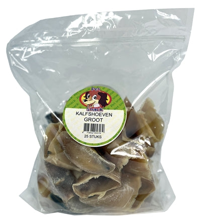 Petsnack Kalbfleisch Hufe Gross