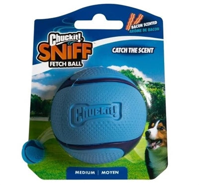 Chuckit Schnüffeln Apportieren Ball Speck Duft Blau