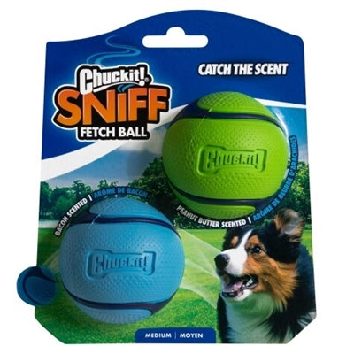 Chuckit Schnüffeln Fetch Ball Combo Erdnussbutter &Amp; Speck